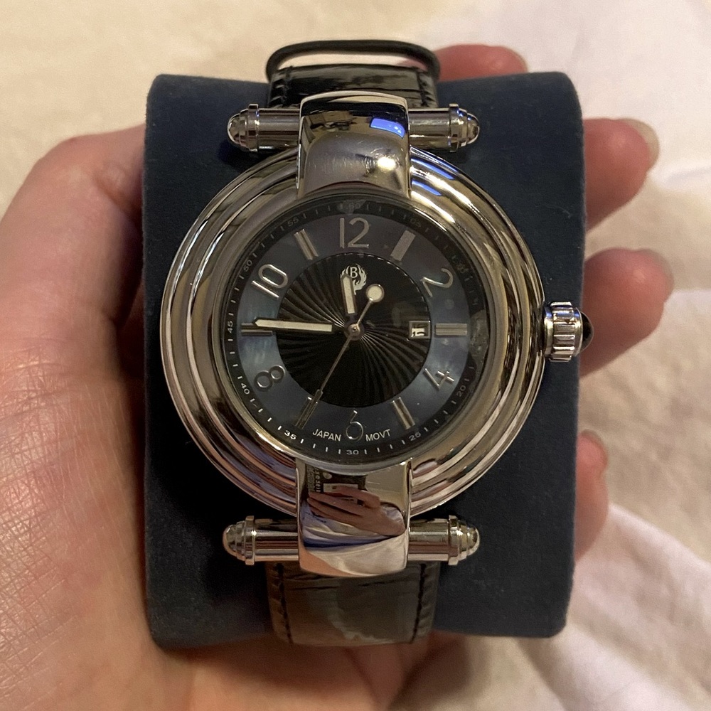 Brillier Womens 31-03 Klassique Quartz Black Watch